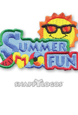 snappylogos Summer Fun w/ Sun and Icons Fun Patch (4225)
