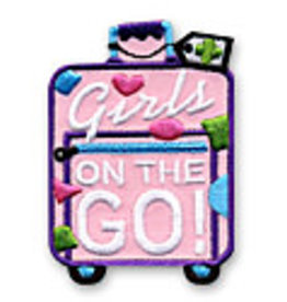 snappylogos Girls on the Go Suitcase Fun Patch (3291)