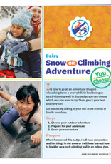 GIRL SCOUTS OF THE USA Daisy Snow or Climbing Adventure Requirements Pamphlet