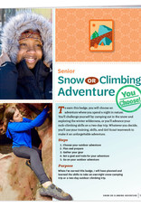 GIRL SCOUTS OF THE USA Senior Snow or Climbing Adventure Requirements Pamphlet