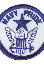 *Navy Pride Circle Fun Patch
