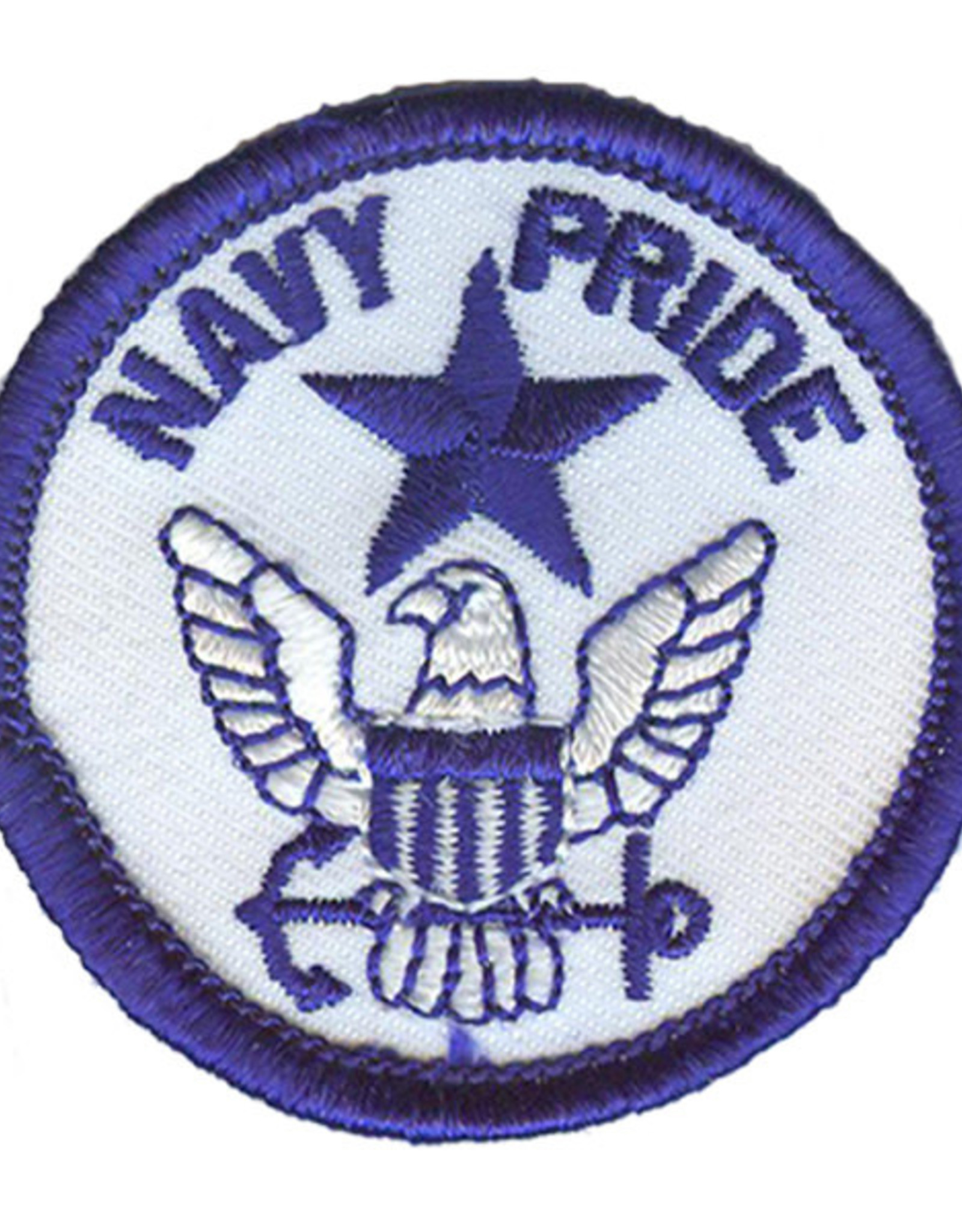 *Navy Pride Circle Fun Patch