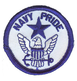 *Navy Pride Circle Fun Patch