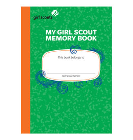 GIRL SCOUTS OF THE USA Senior Girl Scout Memory Book