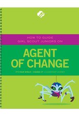 GIRL SCOUTS OF THE USA Leader Journey Book Junior Agent Of Change