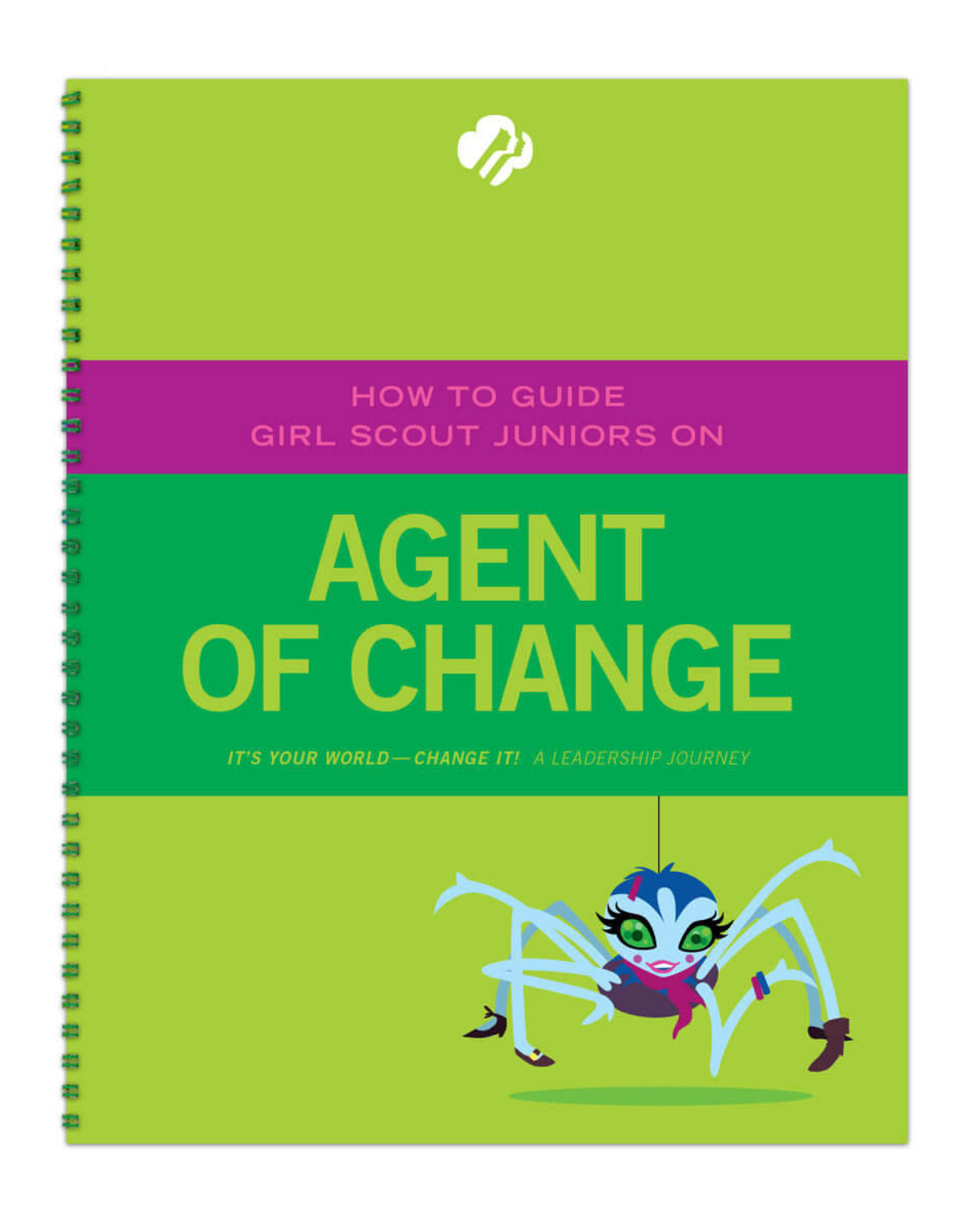 GIRL SCOUTS OF THE USA Leader Journey Book Junior Agent Of Change