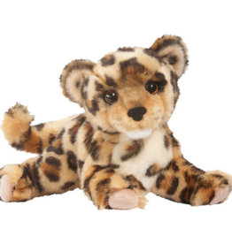 Douglas Co Inc Spatter Brown Leopard Cat Plush