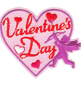 Advantage Emblem & Screen Prnt *Valentine's Day w/ Cupid Fun Patch
