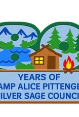 snappylogos 80 Years of Camp Alice Pittenger CAP Fun Patch