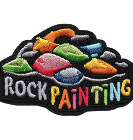 Advantage Emblem & Screen Prnt *Rock Painting Fun Patch