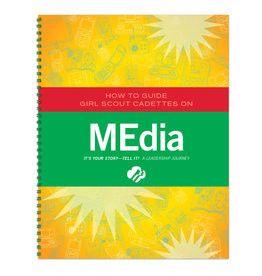 GIRL SCOUTS OF THE USA Leader Journey Book Cadette MEdia