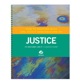 GIRL SCOUTS OF THE USA ! Leader Journey Book Ambassador Justice