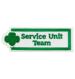 GIRL SCOUTS OF THE USA Service Unit Team Adult Achievement Patch