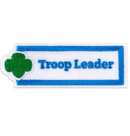 GIRL SCOUTS OF THE USA Troop Leader Adult Achievement Patch