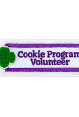 GIRL SCOUTS OF THE USA Cookie Program Volunteer Adult Achievement Patch