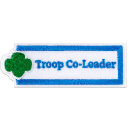 GIRL SCOUTS OF THE USA Troop Co-Leader Adult Achievement Patch
