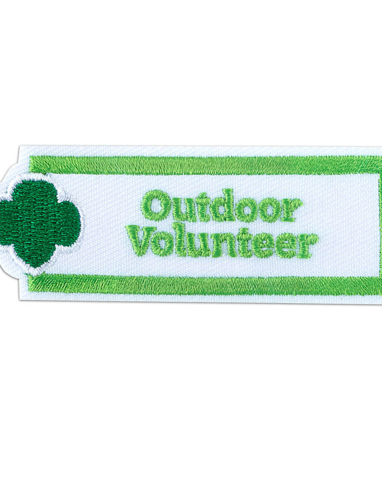 GIRL SCOUTS OF THE USA Outdoor Volunteer Adult Achievement Patch