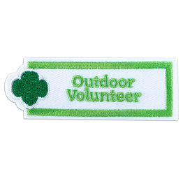 GIRL SCOUTS OF THE USA Outdoor Volunteer Adult Achievement Patch