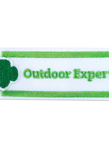 GIRL SCOUTS OF THE USA Outdoor Expert Adult Achievement Patch