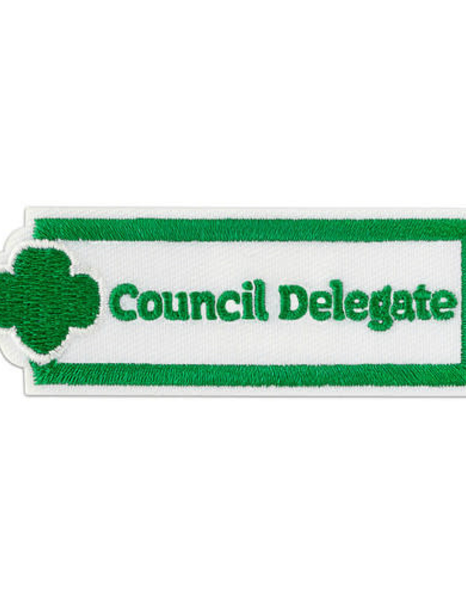 GIRL SCOUTS OF THE USA Council Delegate Adult Achievement Patch