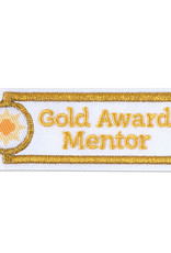 GIRL SCOUTS OF THE USA Gold Award Mentor Adult Achievement Patch