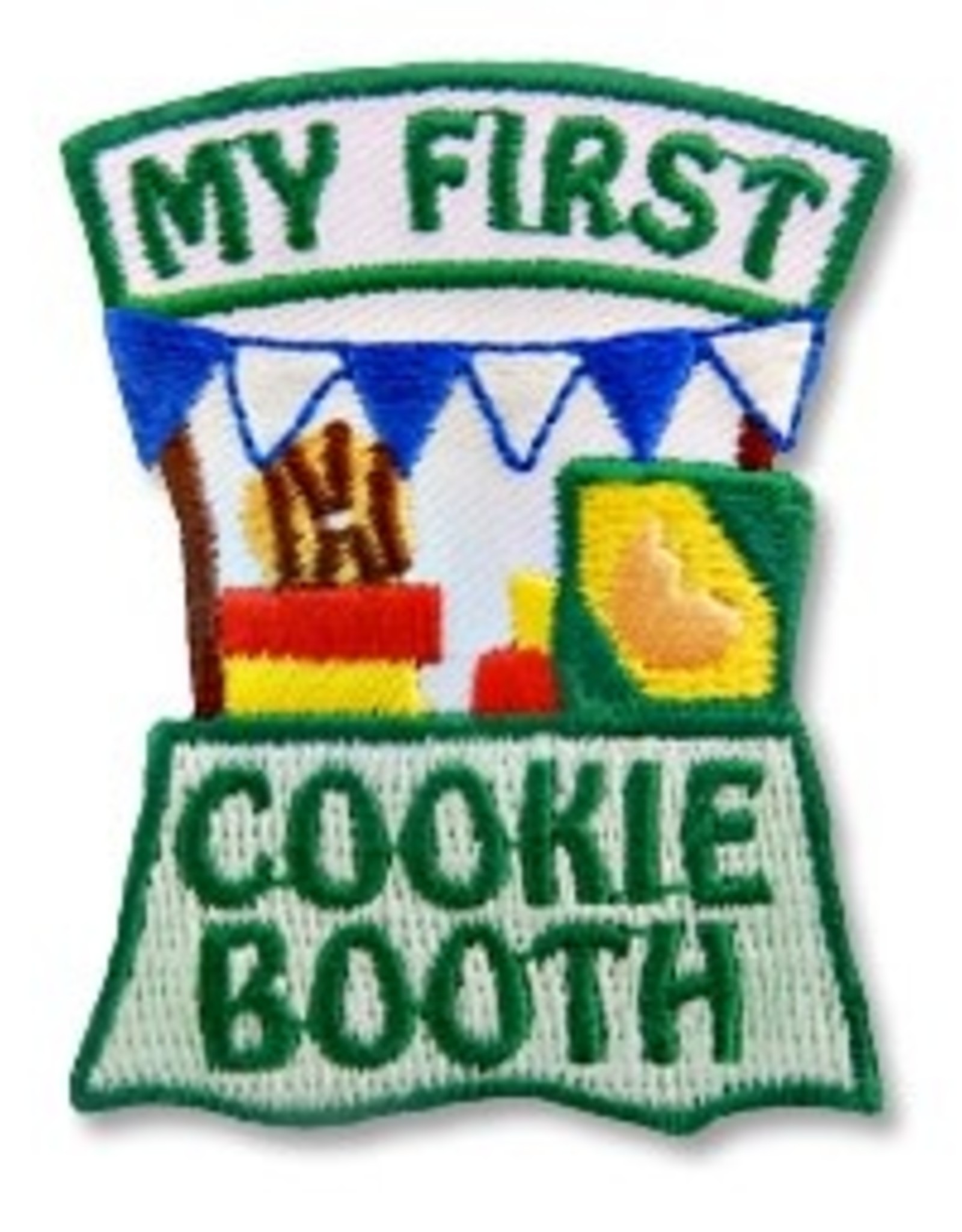 snappylogos My First Cookie Booth Fun Patch (6076)