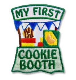 snappylogos My First Cookie Booth Fun Patch (6076)