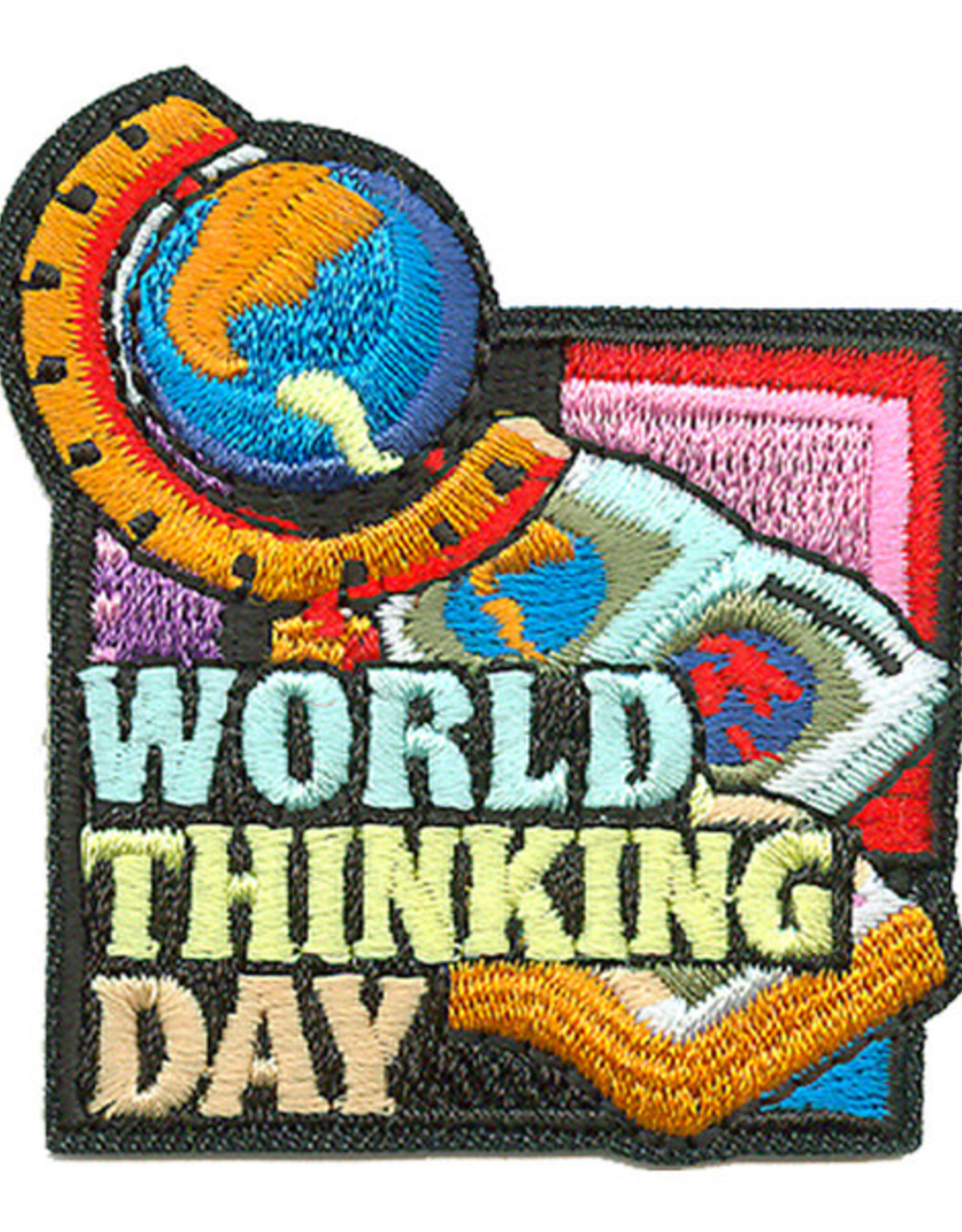 *World Thinking Day Globe Fun Patch