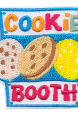 Advantage Emblem & Screen Prnt Cookie Booth w/ Three Cookies Fun Patch
