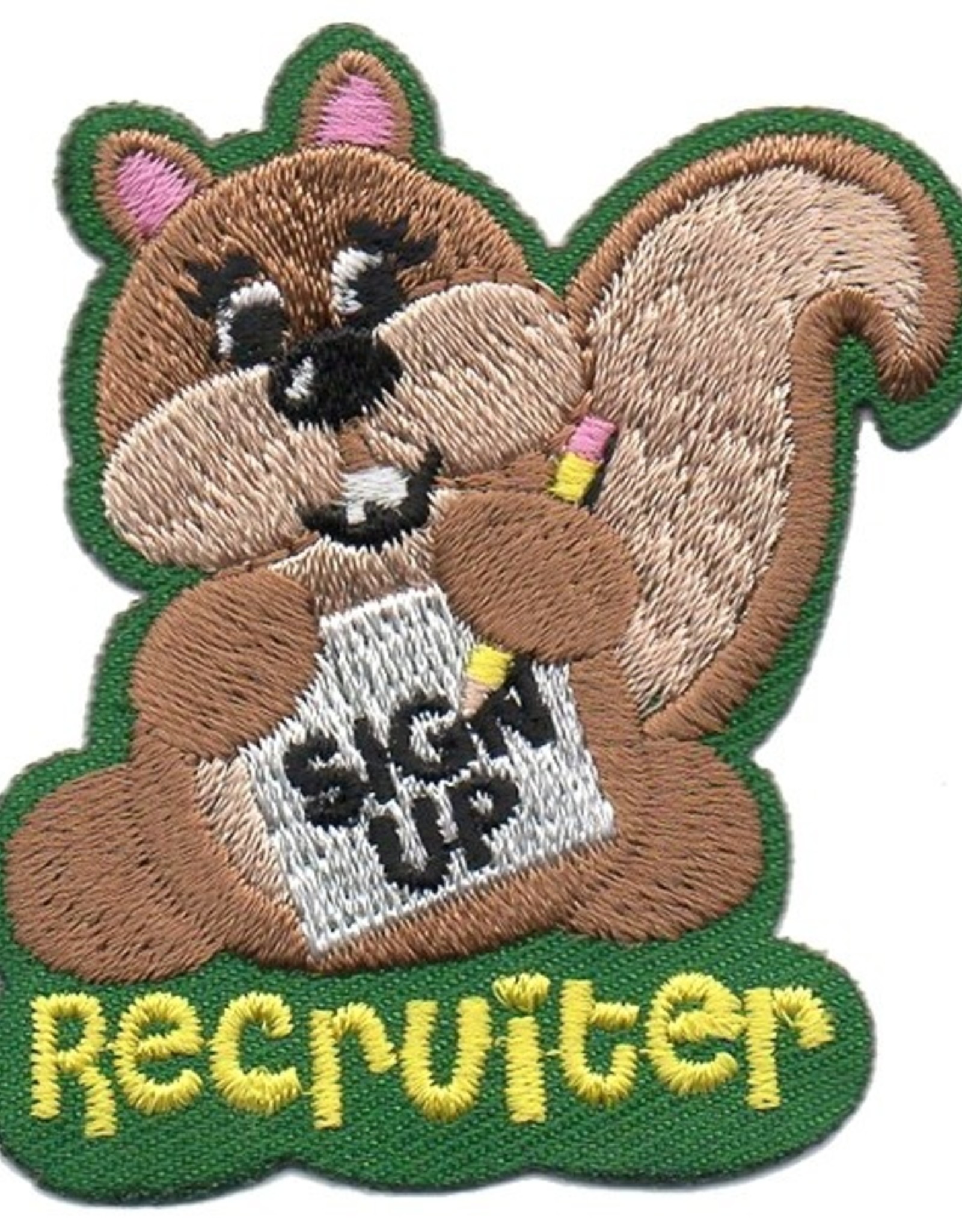 *Recruiter Squirrel Fun Patch