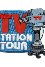 Advantage Emblem & Screen Prnt TV Station Tour Fun Patch