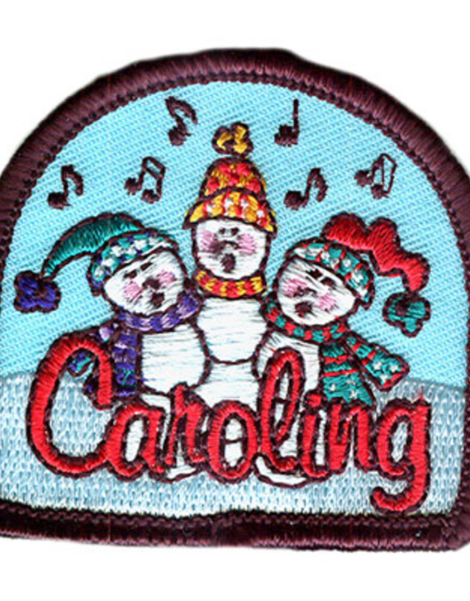 Advantage Emblem & Screen Prnt Caroling (Snow People) Fun Patch