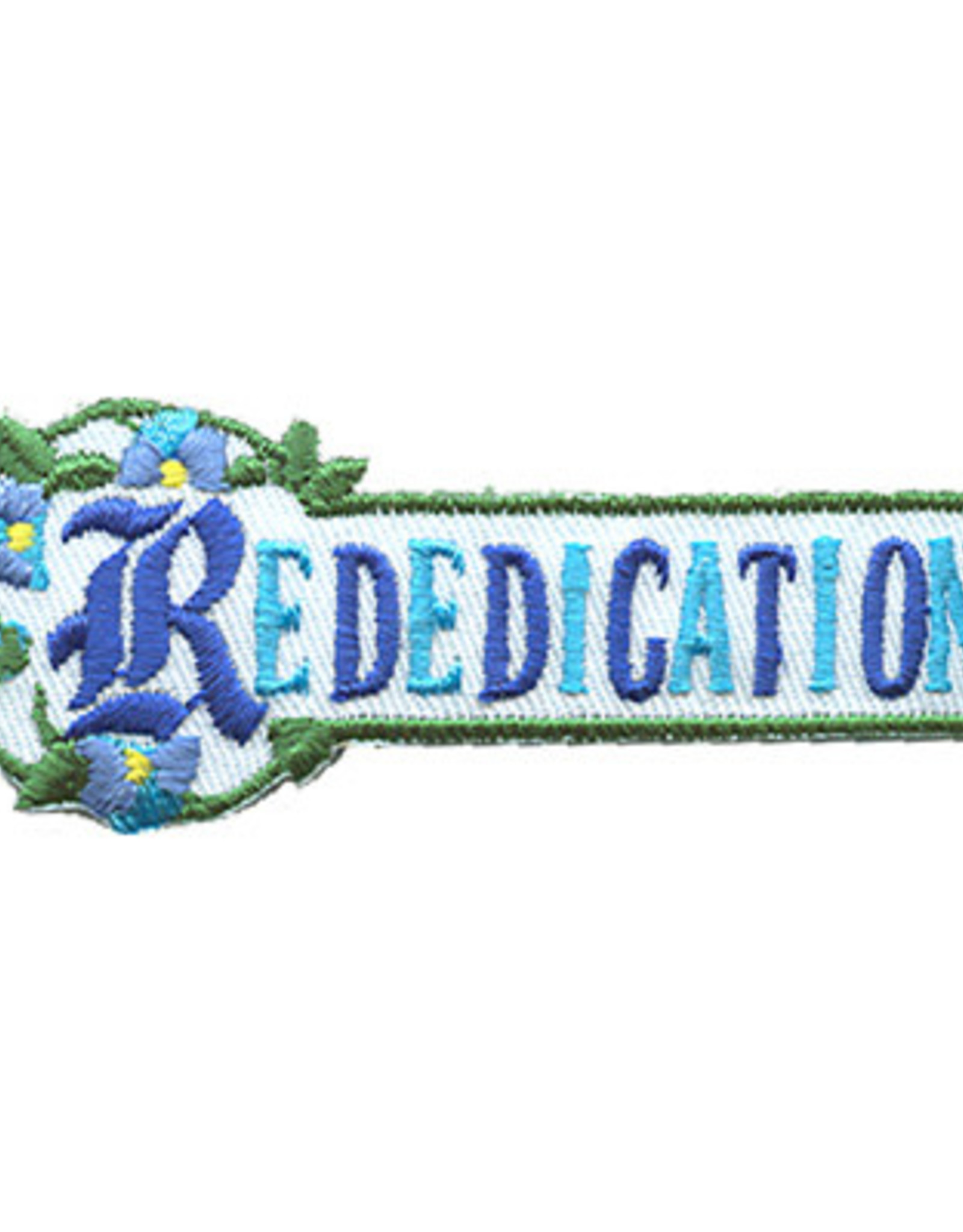 Advantage Emblem & Screen Prnt Rededication Blue and Green Fun Patch