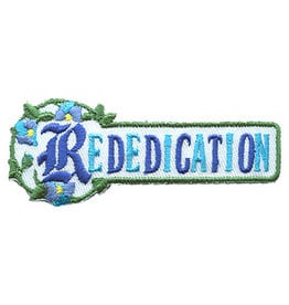 Advantage Emblem & Screen Prnt Rededication Blue and Green Fun Patch