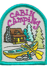 Advantage Emblem & Screen Prnt *Cabin Camping w/ Canoe Fun Patch