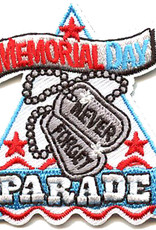 Advantage Emblem & Screen Prnt *Memorial Day Parade Fun Patch