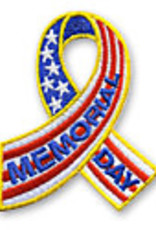 snappylogos Memorial Day Yellow Ribbon Fun Patch (1563)