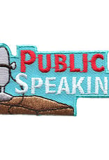 Advantage Emblem & Screen Prnt Public Speaking Fun Patch