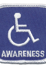 Advantage Emblem & Screen Prnt Handicap Awareness Fun Patch