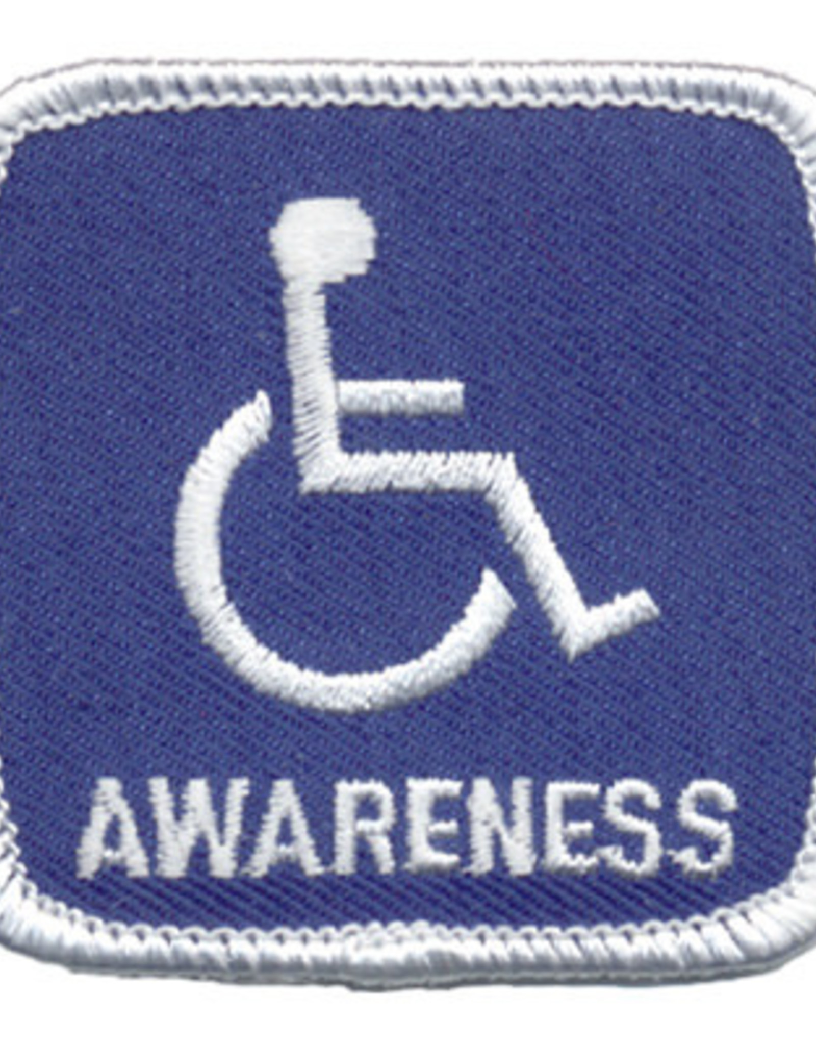 Advantage Emblem & Screen Prnt Handicap Awareness Fun Patch