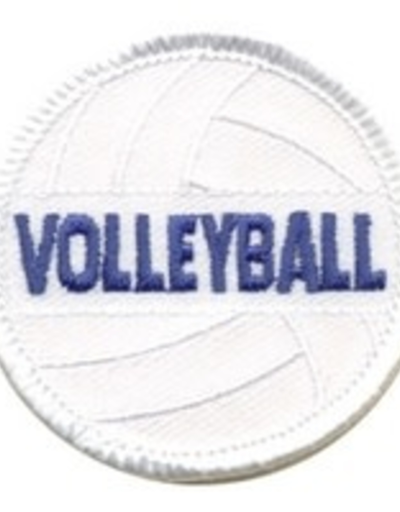Advantage Emblem & Screen Prnt *Volleyball Fun Patch