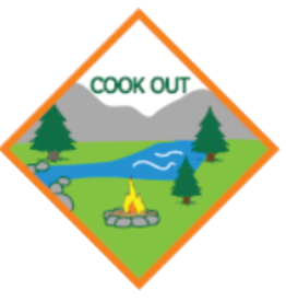 Advantage Emblem & Screen Prnt Cook Out Square Outdoor Progression Patch