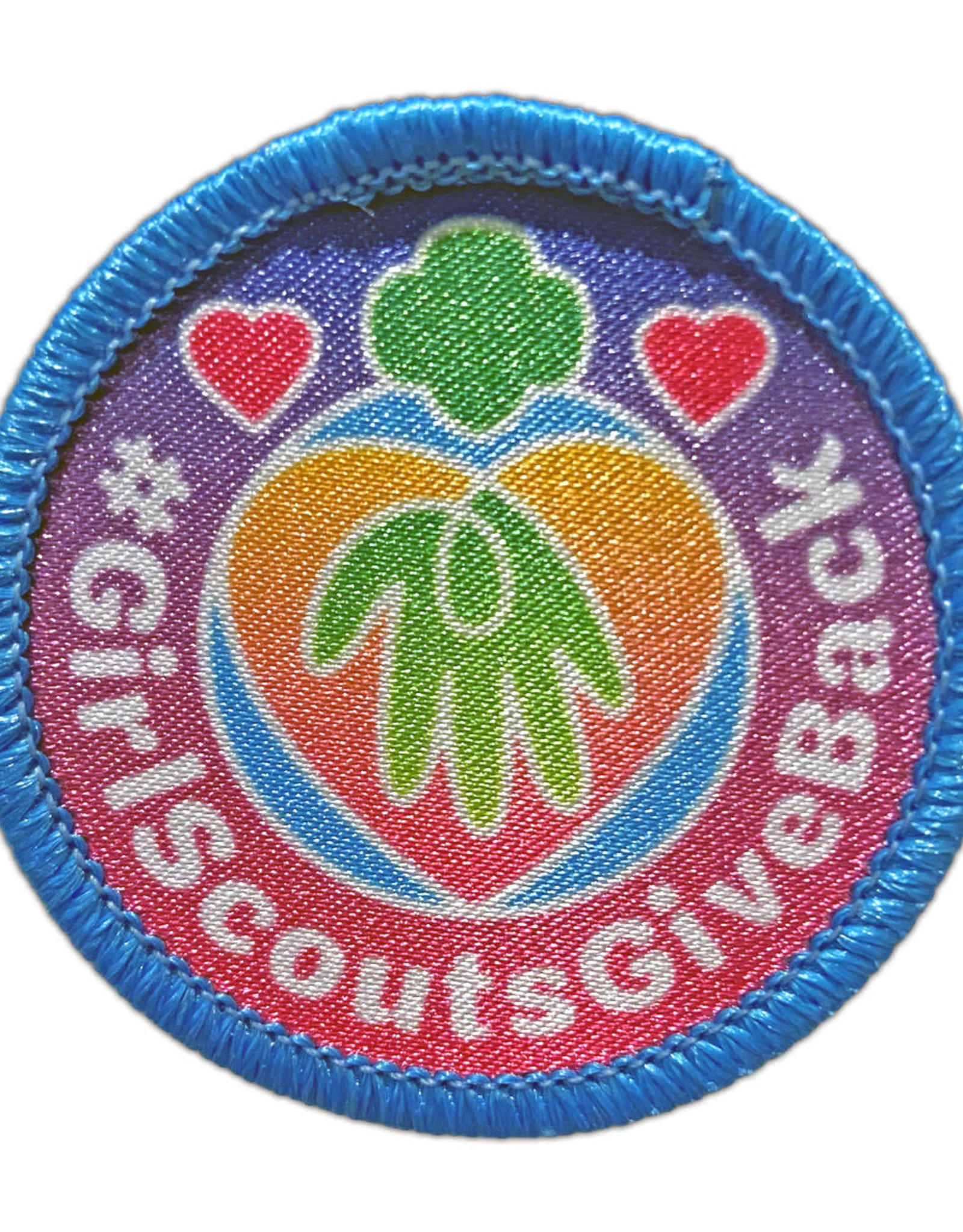 GIRL SCOUTS OF THE USA Girl Scouts Give Back Sew-On Patch