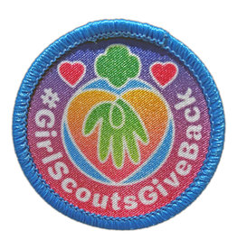 GIRL SCOUTS OF THE USA Girl Scouts Give Back Sew-On Patch