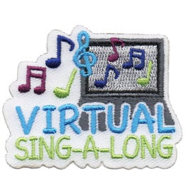 Advantage Emblem & Screen Prnt Virtual Sing-A-Long Fun Patch (5984)