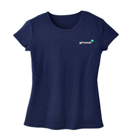 Ladies Trefoil T-Shirt Navy