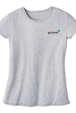 Ladies Trefoil T-Shirt Heather Gray