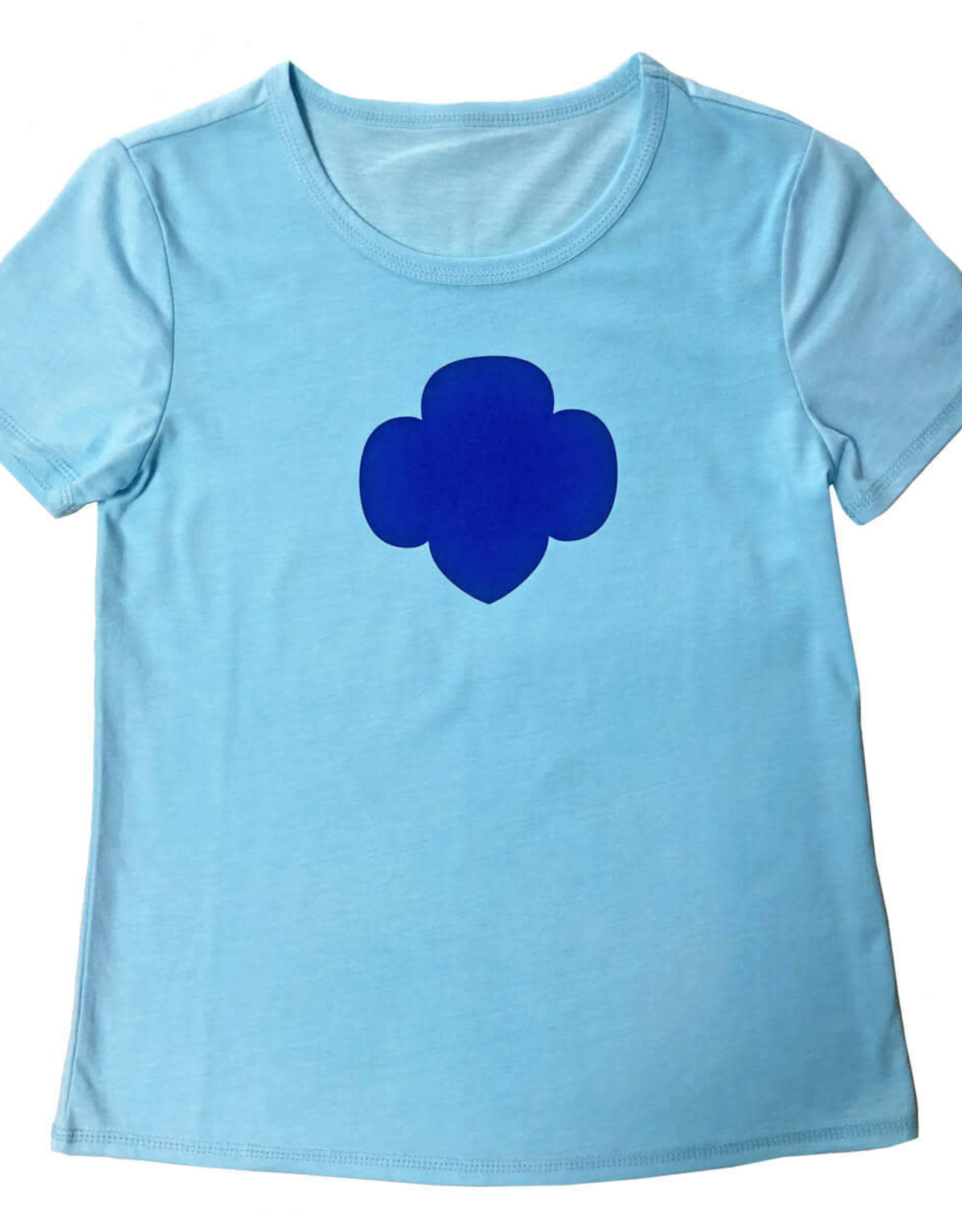 Girls Trefoil T-Shirt Sky Blue