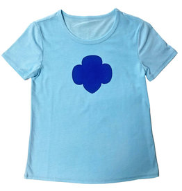 Girls Trefoil T-Shirt Sky Blue