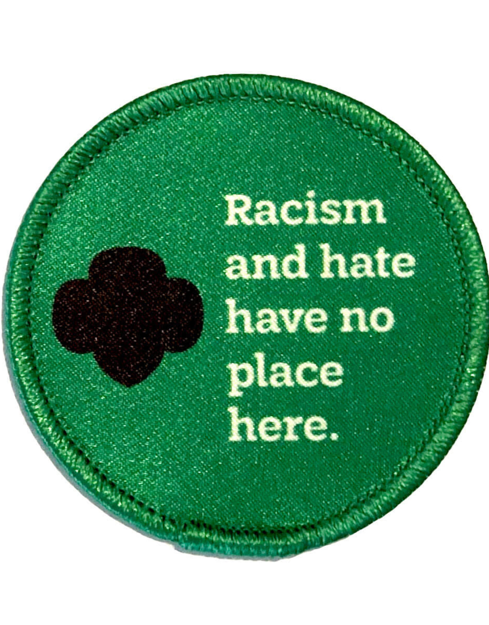 GIRL SCOUTS OF THE USA Anti-Racism Sew-On Patch
